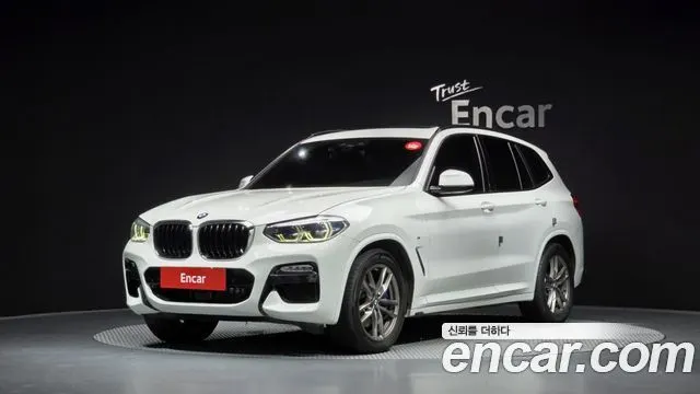 BMW X3 2019 — 67 005 км, белый, Корея — под ключ — фото 1