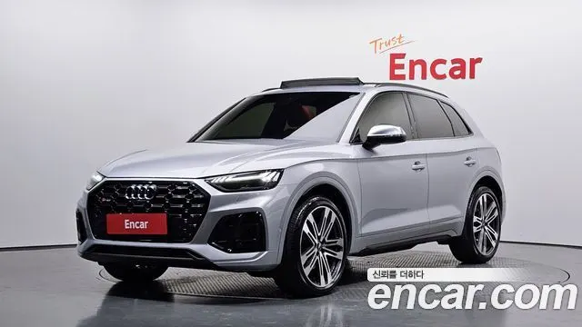 AUDI SQ5 2021 — 65 801 км, серебристый, Корея — под ключ — фото 1