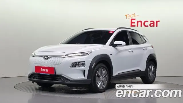 HYUNDAI KONA ELECTRIC 2019 — 70 948 км, белый, Корея — под ключ — фото 1