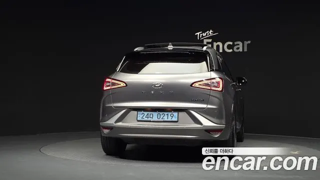 HYUNDAI NEXO 2021 — 169 125 км, серебристо-серый, Корея — под ключ — фото 4