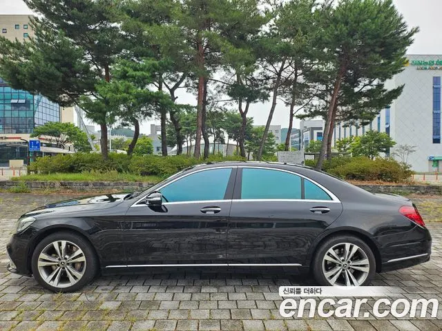 MERCEDES-BENZ S-CLASS W222 2015 — 309 400 км, чёрный, Корея — под ключ — фото 4