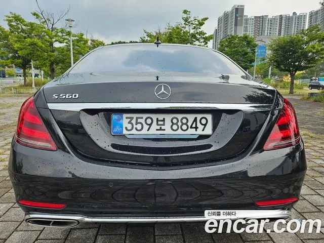 MERCEDES-BENZ S-CLASS W222 2015 — 309 400 км, чёрный, Корея — под ключ — фото 6