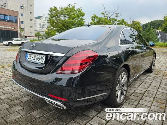 MERCEDES-BENZ S-CLASS W222 2015 — 309 400 км, чёрный, Корея — под ключ — фото 7
