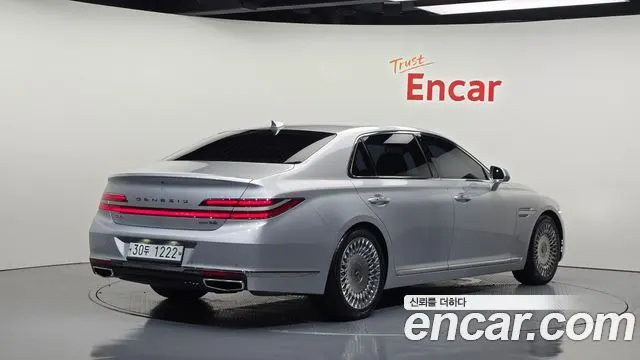 GENESIS G90 2019 — 87 021 км, серебристый, Корея — под ключ — фото 2