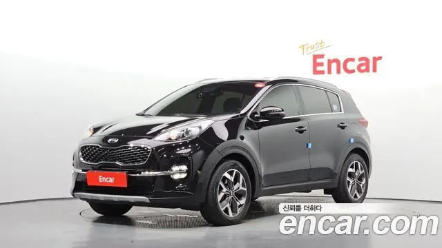 KIA SPORTAGE THE BOLD 2019 — 167 607 км, чёрный, Корея — под ключ — фото 1