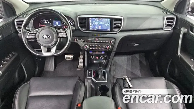KIA SPORTAGE THE BOLD 2019 — 167 607 км, чёрный, Корея — под ключ — фото 7