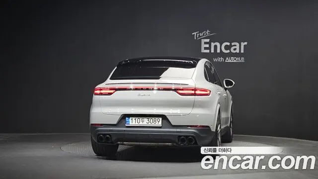 PORSCHE CAYENNE 2021 — 14 400 км, серебристо-серый, Корея — под ключ — фото 4