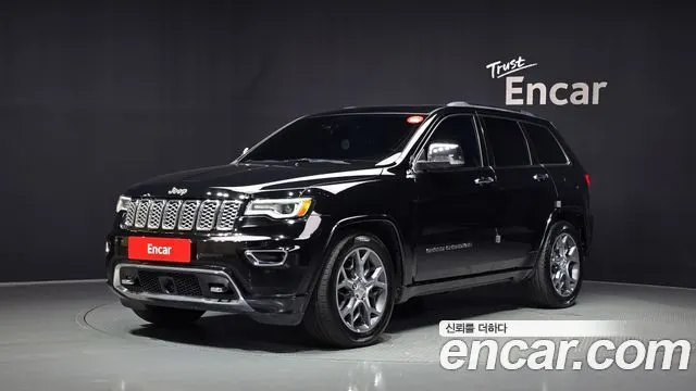 JEEP GRAND CHEROKEE 2019 — 118 202 км, чёрный, Корея — под ключ — фото 1