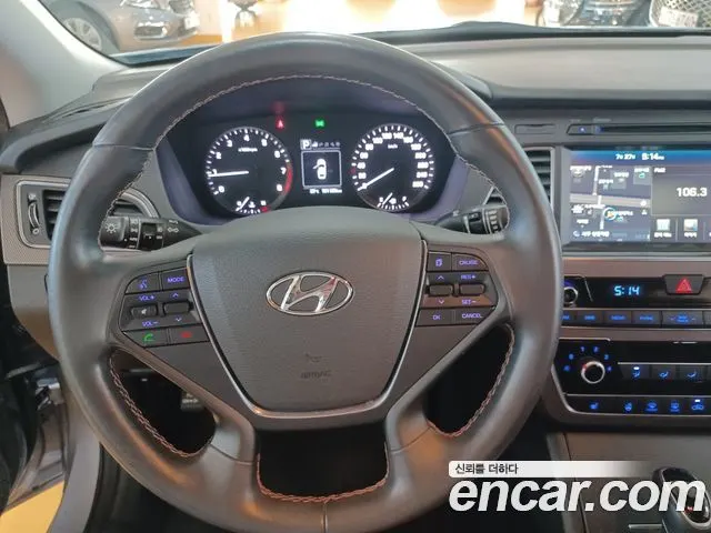 HYUNDAI SONATA 2017 — 151 124 км, серебристо-серый, Корея — под ключ — фото 8