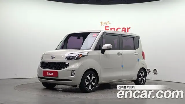 KIA RAY 2014 — 164 920 км, белый-перламутр, Корея — под ключ — фото 1