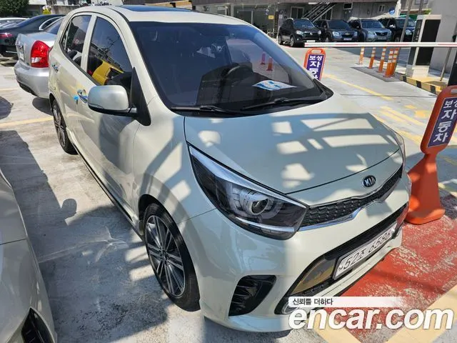 KIA MORNING 2018 — 85 746 км, белый-перламутр, Корея — под ключ — фото 3