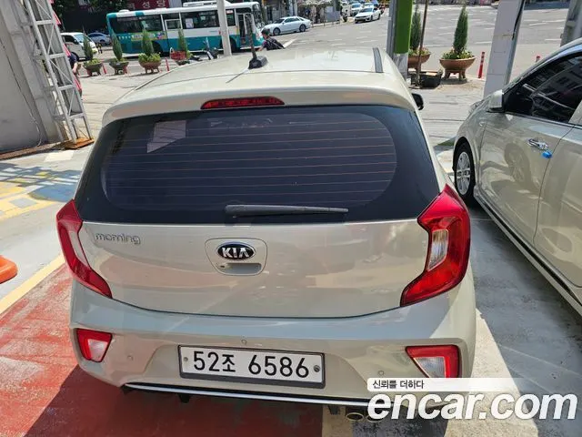 KIA MORNING 2018 — 85 746 км, белый-перламутр, Корея — под ключ — фото 4