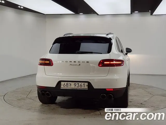 PORSCHE MACAN 2015 — 180 127 км, белый, Корея — под ключ — фото 3