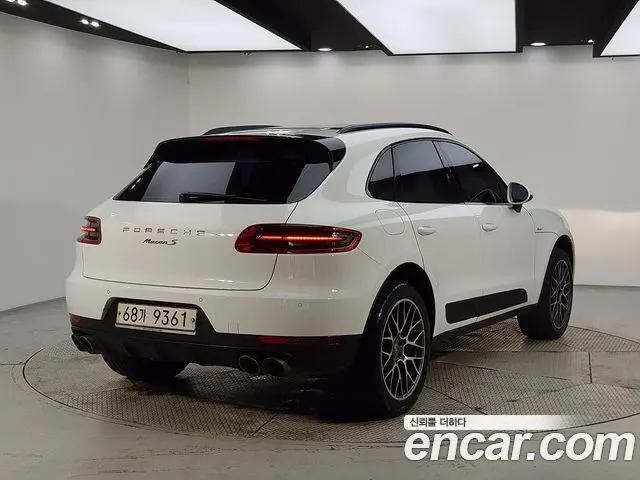 PORSCHE MACAN 2015 — 180 127 км, белый, Корея — под ключ — фото 4
