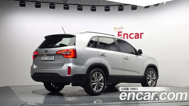 KIA SORENTO R 2014 — 310 742 км, серебристый, Корея — под ключ — фото 2