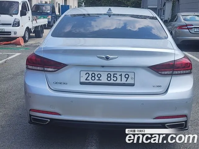 HYUNDAI GENESIS DH 2015 — 278 120 км, серебристый, Корея — под ключ — фото 5
