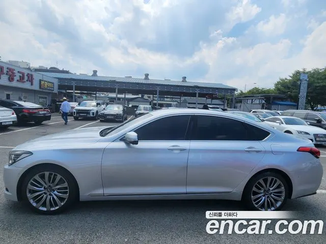 HYUNDAI GENESIS DH 2015 — 278 120 км, серебристый, Корея — под ключ — фото 7