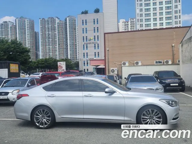 HYUNDAI GENESIS DH 2015 — 278 120 км, серебристый, Корея — под ключ — фото 8