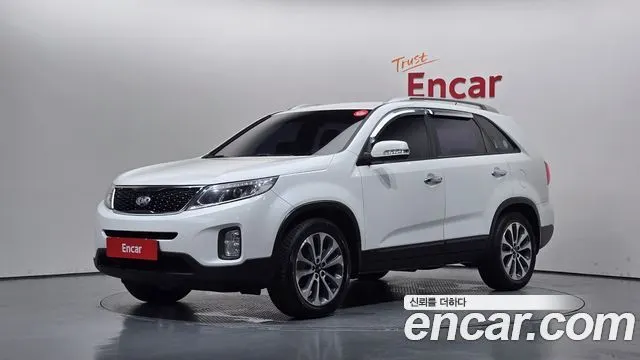 KIA SORENTO R 2013 — 165 032 км, белый, Корея — под ключ — фото 1