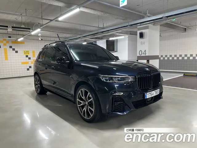 BMW X7 2020 — 127 000 км, чёрный, Корея — под ключ — фото 4