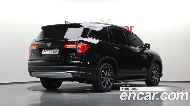 HONDA PILOT 2019 — 167 646 км, чёрный, Корея — под ключ — фото 2