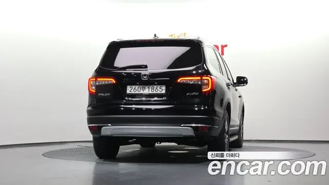 HONDA PILOT 2019 — 167 646 км, чёрный, Корея — под ключ — фото 4