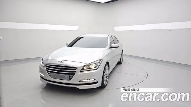 HYUNDAI GENESIS DH 2016 — 117 013 км, серебристый, Корея — под ключ — фото 1