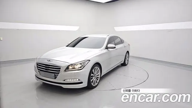 HYUNDAI GENESIS DH 2016 — 117 013 км, серебристый, Корея — под ключ — фото 3