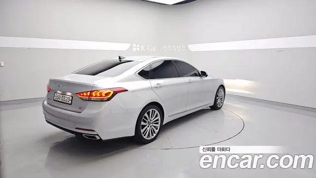 HYUNDAI GENESIS DH 2016 — 117 013 км, серебристый, Корея — под ключ — фото 4