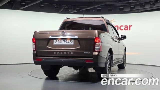 KGM KORANDO SPORTS 2016 — 181 566 км, коричневый, Корея — под ключ — фото 4