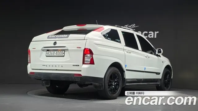 KGM KORANDO SPORTS 2017 — 175 674 км, белый, Корея — под ключ — фото 2