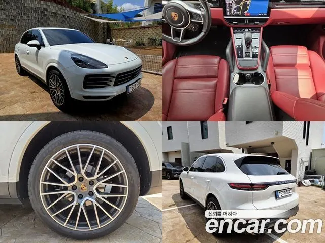 PORSCHE CAYENNE 2020 — 61 000 км, белый, Корея — под ключ — фото 1