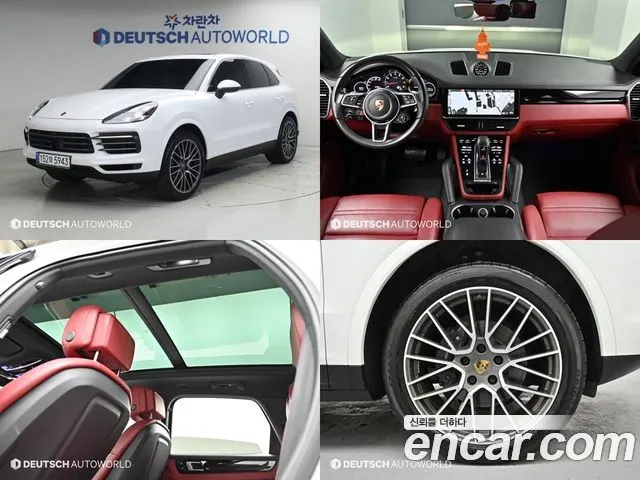 PORSCHE CAYENNE 2020 — 61 000 км, белый, Корея — под ключ — фото 11