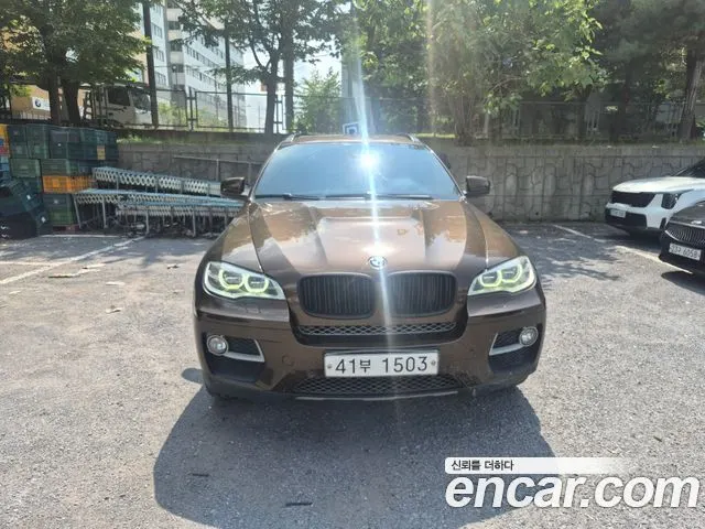 BMW X6 2012 — 293 368 км, коричневый, Корея — под ключ — фото 1