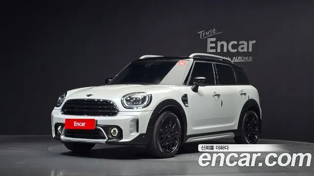 MINI COOPER COUNTRYMAN 2024 — 23 696 км, белый, Корея — под ключ — фото 1