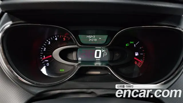 RENAULT KOREA QM3 2016 — 149 243 км, белый-перламутр, Корея — под ключ — фото 8