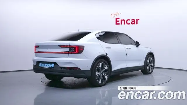 POLESTAR POLESTAR 2 2023 — 50 980 км, серебристо-серый, Корея — под ключ — фото 1