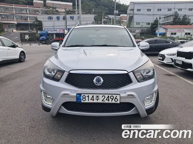 KGM KORANDO SPORTS 2016 — 148 110 км, серебристый, Корея — под ключ — фото 2