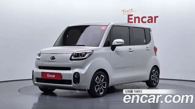KIA RAY 2021 — 88 798 км, белый-перламутр, Корея — под ключ — фото 1