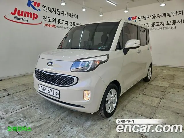 KIA RAY 2014 — 81 900 км, белый-перламутр, Корея — под ключ — фото 1