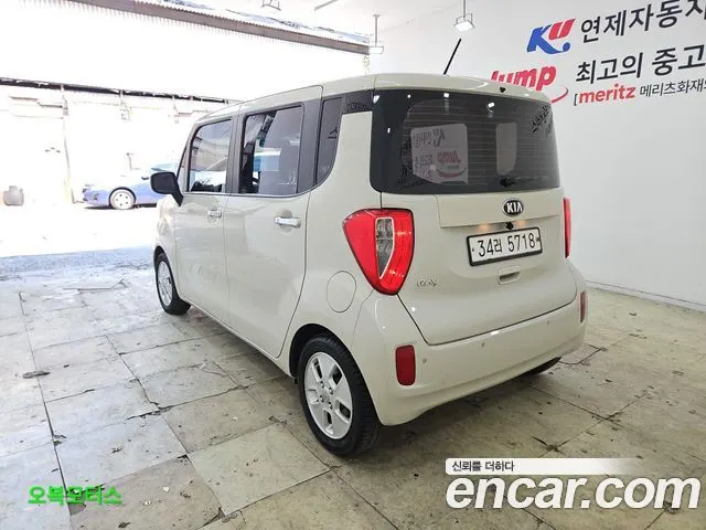 KIA RAY 2014 — 81 900 км, белый-перламутр, Корея — под ключ — фото 2
