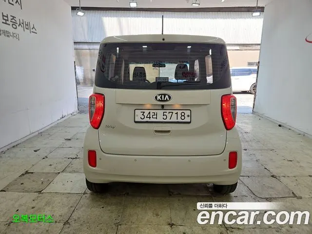 KIA RAY 2014 — 81 900 км, белый-перламутр, Корея — под ключ — фото 4