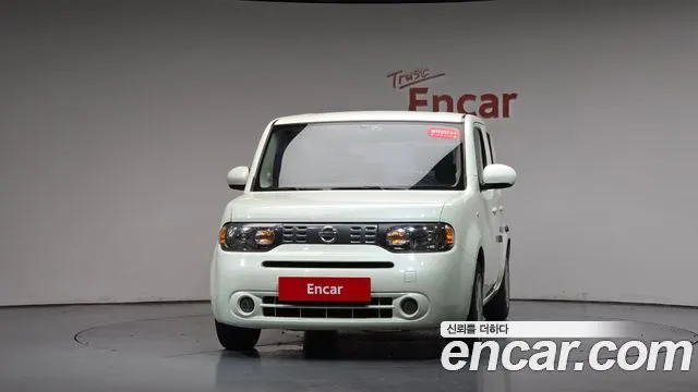 NISSAN CUBE 2011 — 184 636 км, белый-перламутр, Корея — под ключ — фото 3