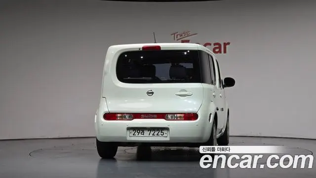 NISSAN CUBE 2011 — 184 636 км, белый-перламутр, Корея — под ключ — фото 4