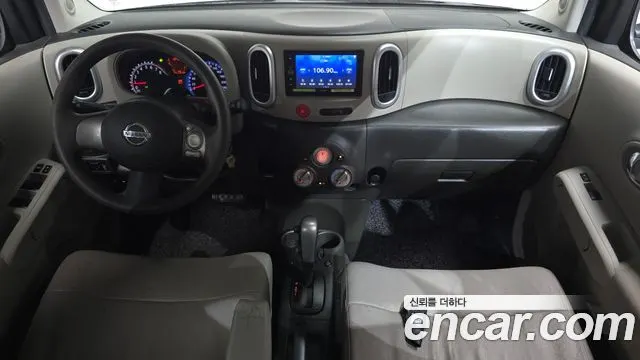 NISSAN CUBE 2011 — 184 636 км, белый-перламутр, Корея — под ключ — фото 7