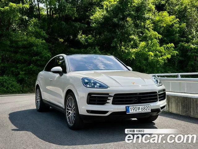 PORSCHE CAYENNE 2022 — 38 900 км, серебристо-серый, Корея — под ключ — фото 1