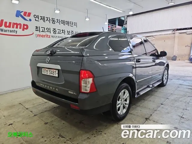 KGM KORANDO SPORTS 2017 — 106 300 км, серый, Корея — под ключ — фото 2