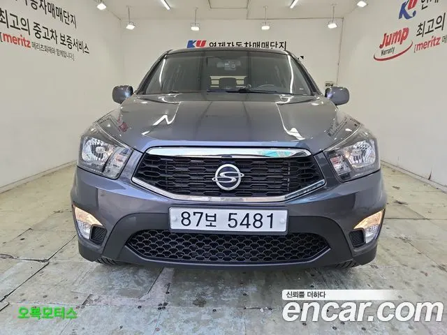 KGM KORANDO SPORTS 2017 — 106 300 км, серый, Корея — под ключ — фото 3