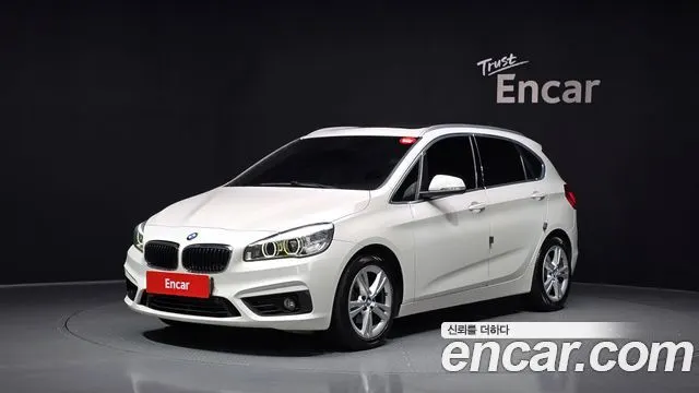 BMW 2 SERIES ACTIVE TOURER 2017 — 94 031 км, белый, Корея — под ключ — фото 1