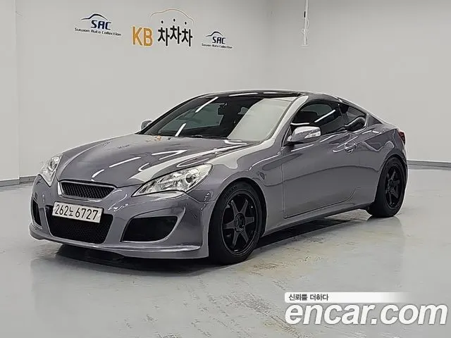 HYUNDAI GENESIS COUPE 2009 — 162 488 км, серый, Корея — под ключ — фото 1